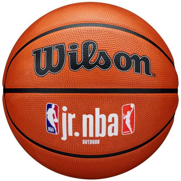 Wilson Jr NBA Logo Auth Outdoor Basketball WZ3011801XB6