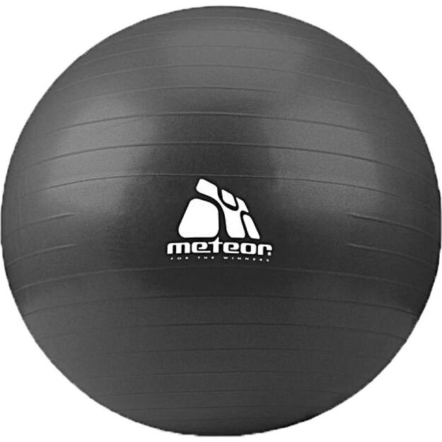 Meteor Gymnastics Ball 75 cm with Pump Black 31134