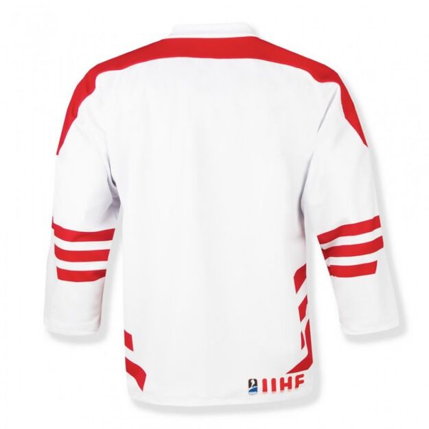 Replica of the PZHL Jr game jersey