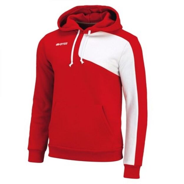 ERREA Malik Hoodie Size XL Red/White