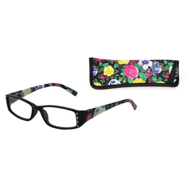 RFCKEL reading glasses +2.50 + case