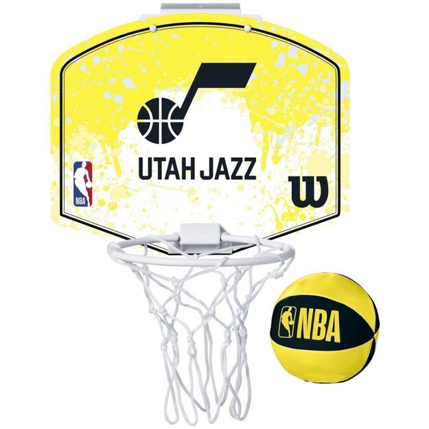 Wilson NBA Team Utah Jazz Mini Hoop Basketball Backboard WZ6010102
