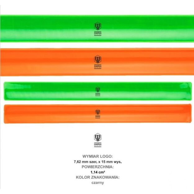 OSO-MFE self-tightening reflective wristband