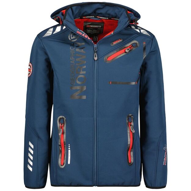 Geographical Norway Softshell ROYAUTE DB NAVY RED MEN 068 (WY2001H/GN/Navy / Red)