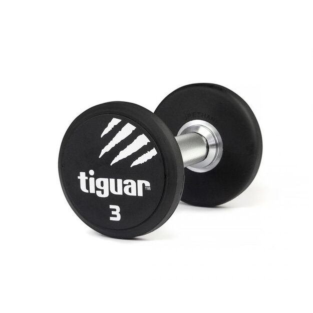 Tiguar PU dumbbell 3 kg TI-WHPU0030
