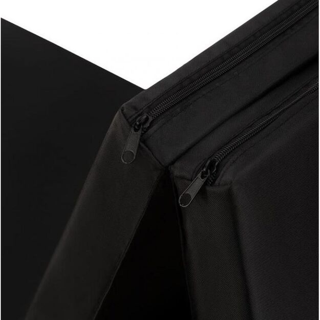 Folding gymnastics mattress black 1800x600x500mm HMS MGS02