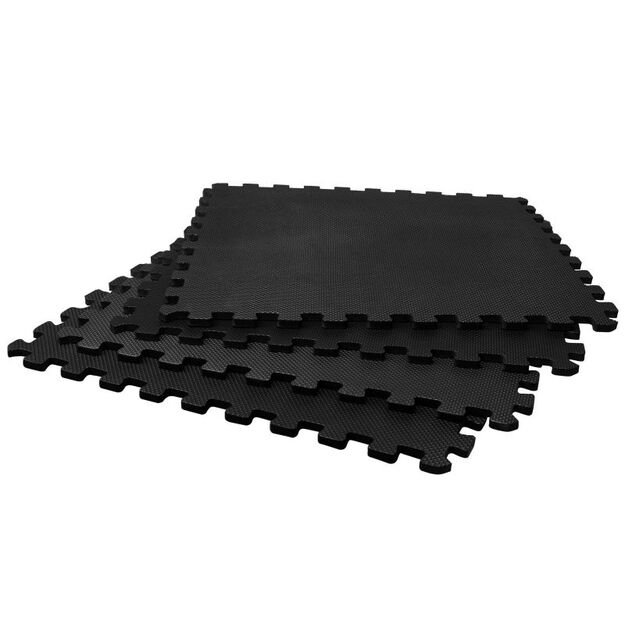 VIRTUFIT FITNESS PUZZLE MAT 120X120 CM BLACK