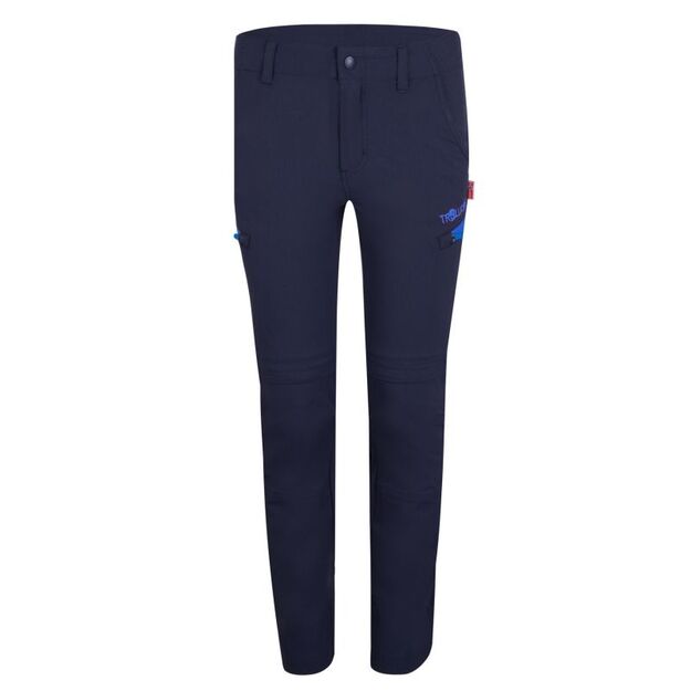 Trollkids Kids Kjerag Zip-Off Pants navy/medium blue (177-117)