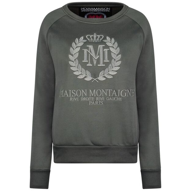Maison Montaigne FIMOSAI DGREY MT LADY 016 sweatshirt (RBMWW6410F/MM-GRIS FONC&Eacute;)