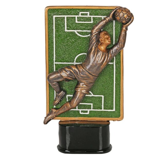 Goalkeeper statuette RFST3057/BR/GN