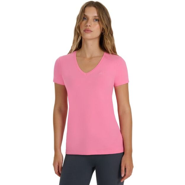 Women\ s T-shirt 4F F2969 pink 4FWAW25TTSHF2969 54S