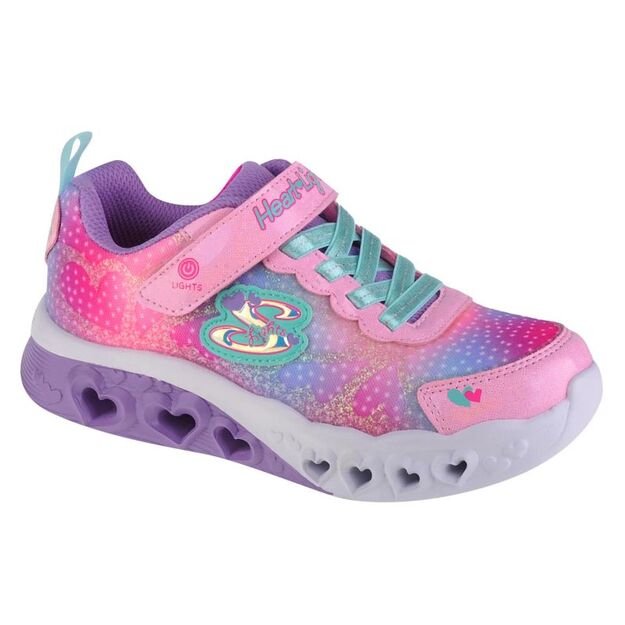 Skechers Flutter Heart Lights 302315L-PKMT Pink 30