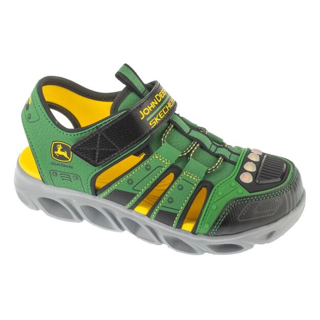 Skechers John Deere: Hypno-Splash - Tractor 407070L-GNBK Green 28
