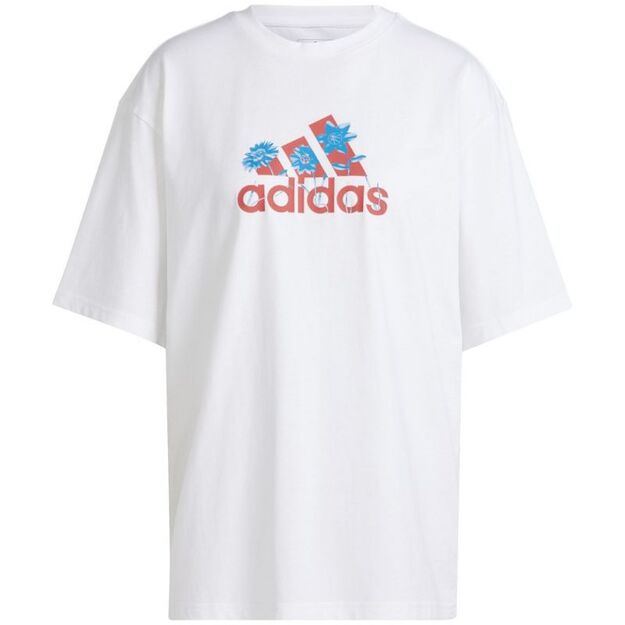 adidas Flower Pack Badge of Sport Women\ s T-Shirt White IT1421