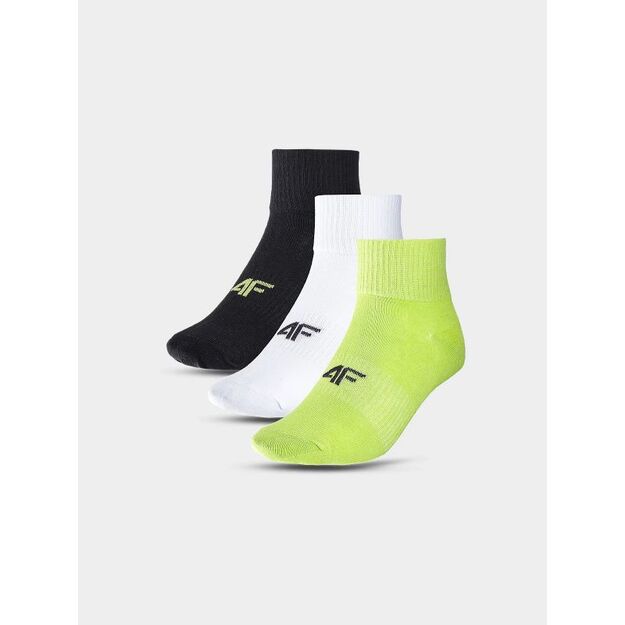 Boys\  casual ankle socks (3-pack) 4F Junior 4FJWMM00USOCU330-91S