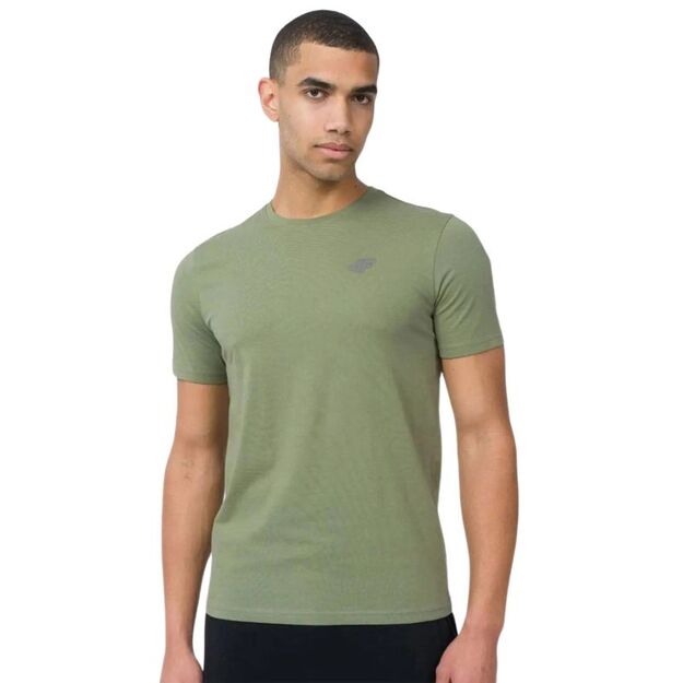 Men\ s cotton T-shirt 4F 4FWSS25TTSHM3096-44S