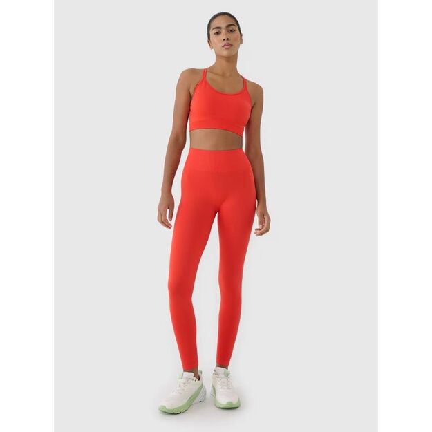 Women\ s seamless training leggings 4F 4FWSS25TFTIF380-62S