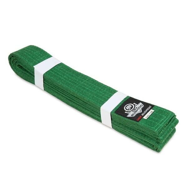 Karate kimono belt - green 240 cm