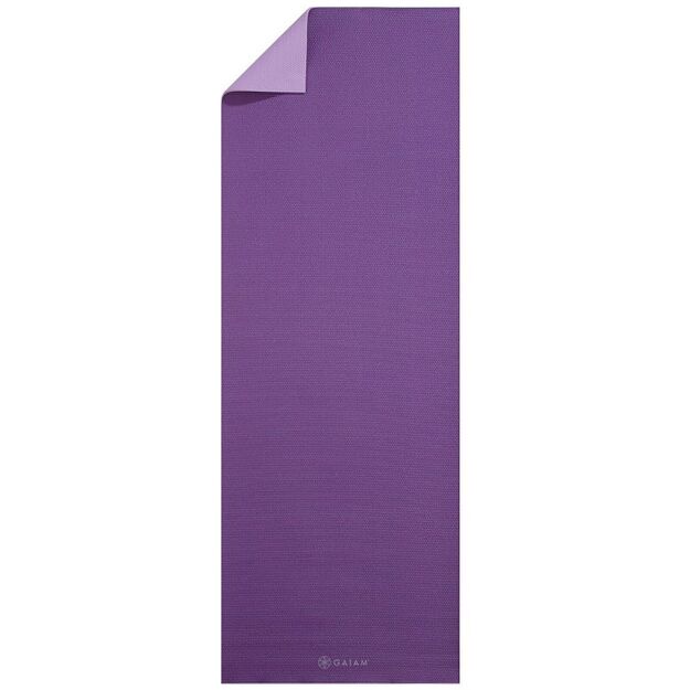 Gaiam Plum Jam Double-Sided Yoga Mat 6 mm 60526