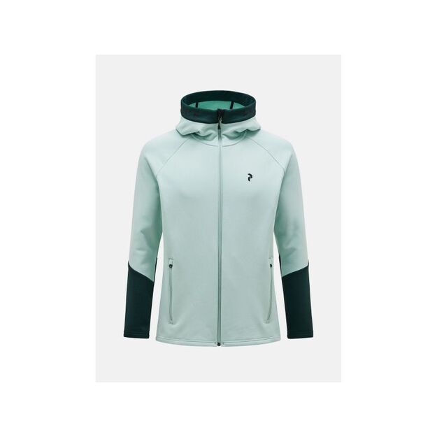 Peak Performance M Rider Zip Hood Green