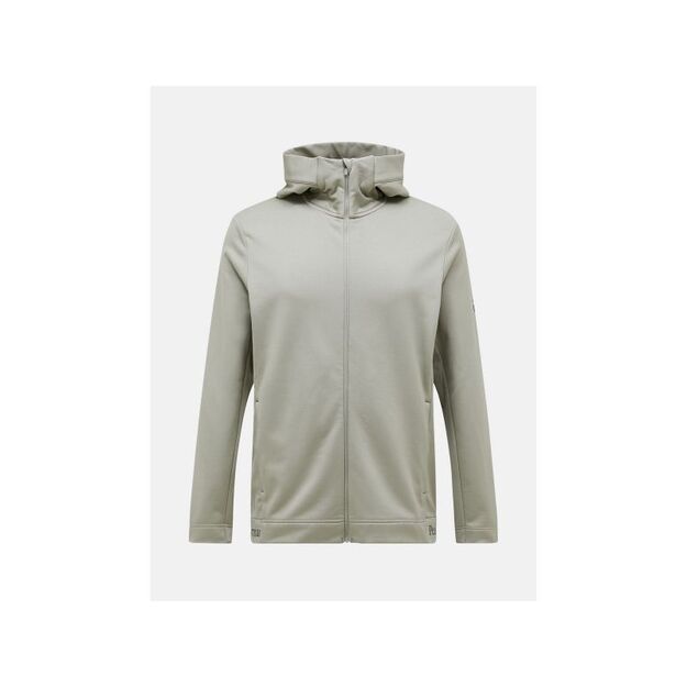 Peak Performance M Rider Tech Zip Hood sweatshirt green