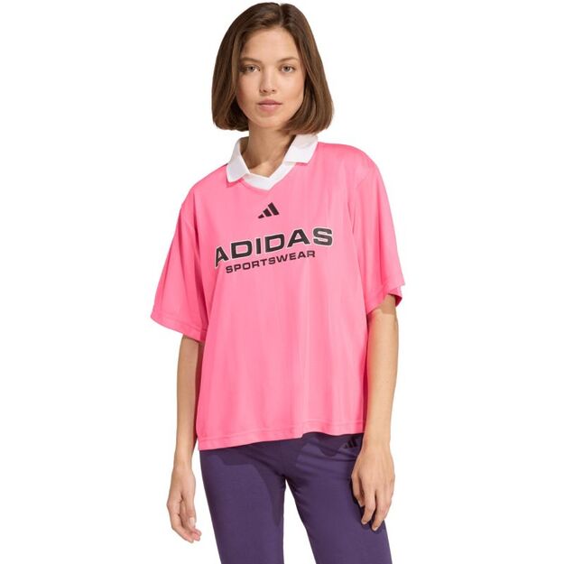 Adidas Tiro Q4 women\ s t-shirt pink JN2747