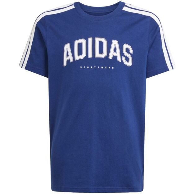 adidas Codes Collegiate Graphic Tee Navy Blue JL6138
