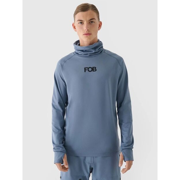 Men\ s brushed thermal underwear (top) 4F 4FWAW24UBRUM080-32S