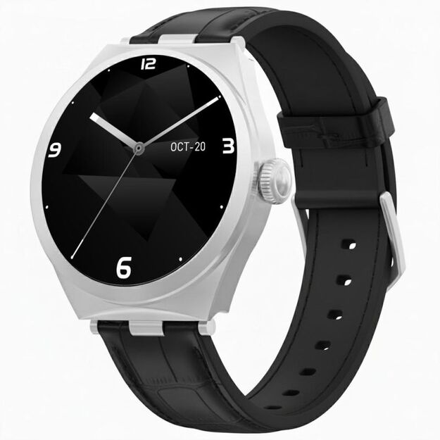 Smartwatch Gravity Silver Black GT25-8