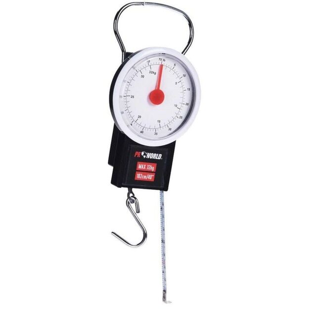 LUGGAGE SCALE WITH MEASUREMENT MAX 32KG PROWORLD