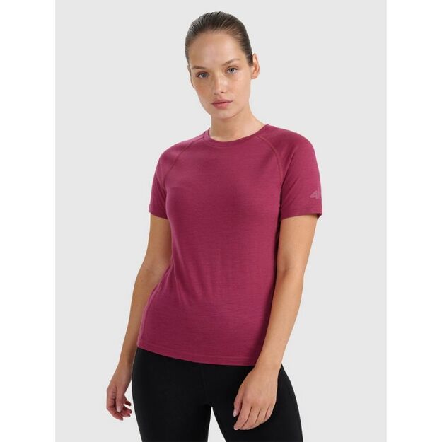 Women\ s Merino Wool Trekking T-shirt 4F 4FWAW25TFTSF1527-53S