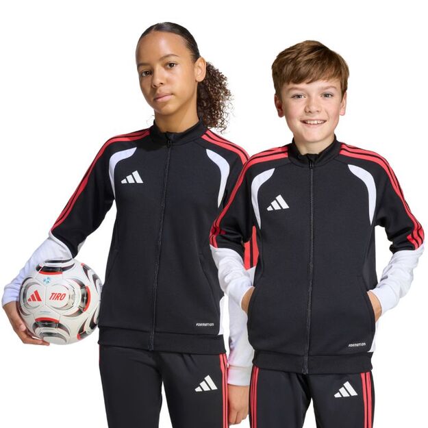 adidas Tiro 26 Competition Training Kids\  Sweatshirt Black, White, and Red KC3791