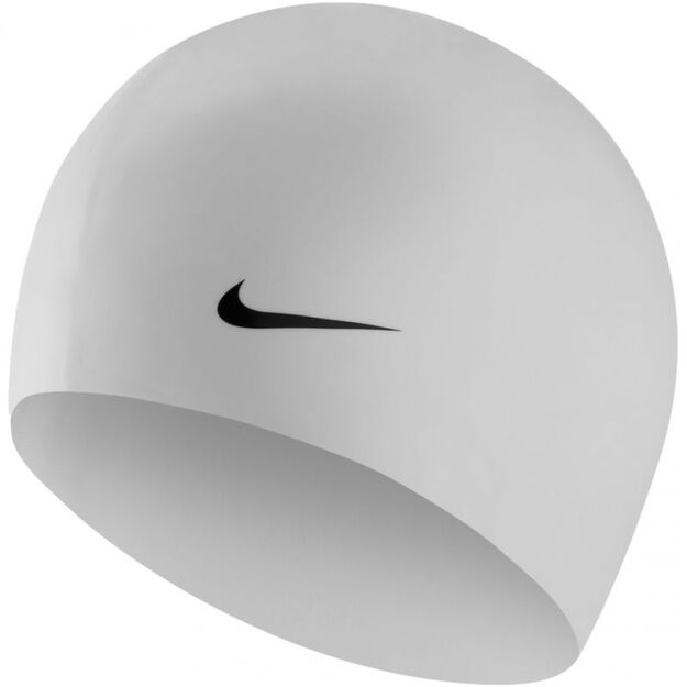 Nike Os Solid WM 93060-100 White Swimming Cap 