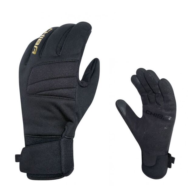 CHIBA CLASSIC Gloves Black Gold L