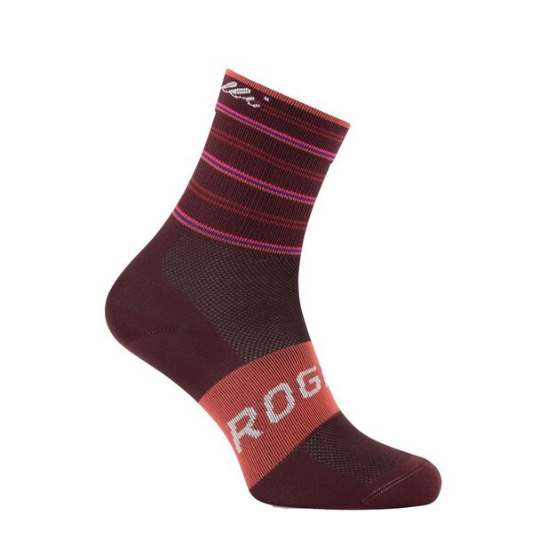 Rogelli women\ s STRIPE socks burgundy 40-43