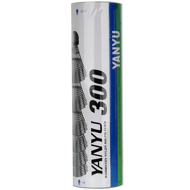 RCL badminton shuttlecock, white tube