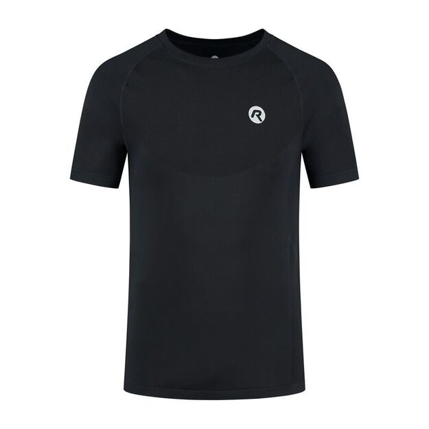 Rogelli ESSENTIAL running shirt black XL