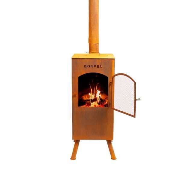 BonFeu BonCarr&eacute; garden fireplace rusty 3503R