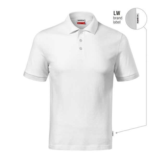 Men\ s Resist Heavy Polo Shirt (White 00 (brand label))