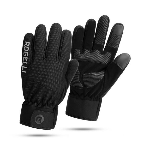 Rogelli ALTA children\ s gloves black 128-140