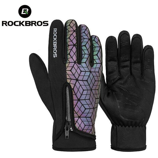 Rockbros Cycling Gloves S077-8 Black-Oil XL