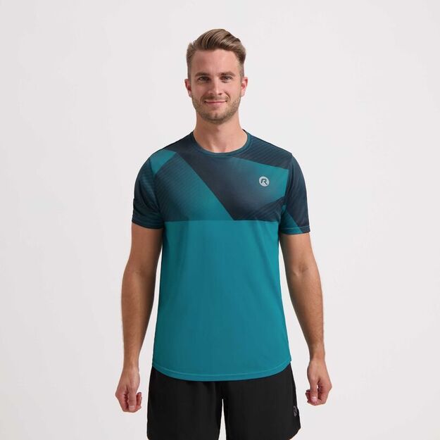 Rogelli RUSH Running T-shirt Blue XL
