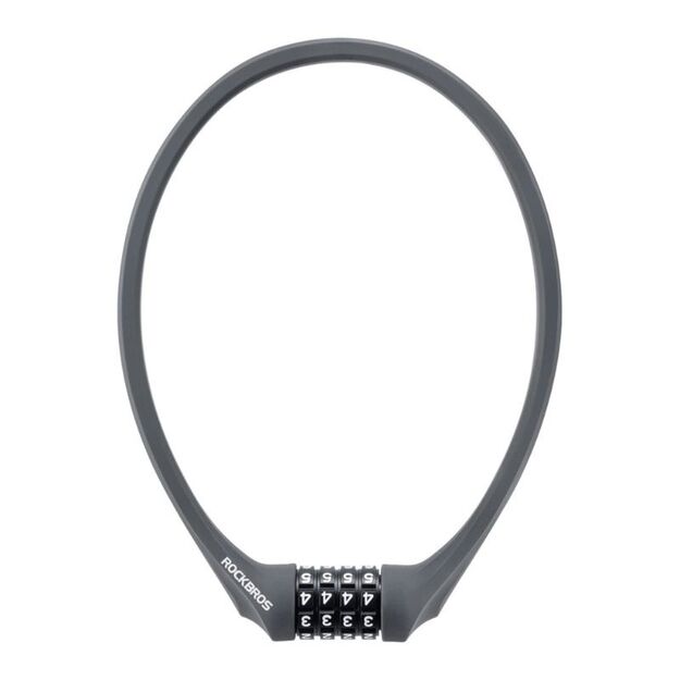 Rockbros bicycle lock gray 3220003002