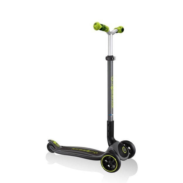 Globber Master Prime 3-Wheel Scooter / Black - Lime Green 664-106