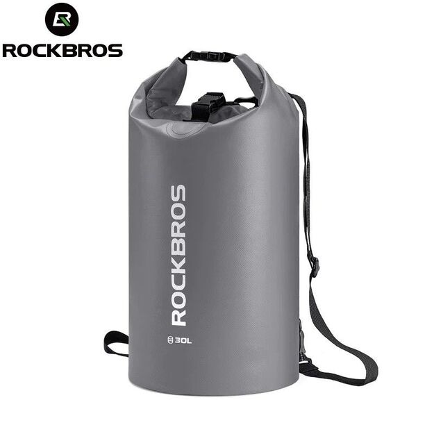 Rockbros Waterproof Backpack/Duffel Bag 5L Gray