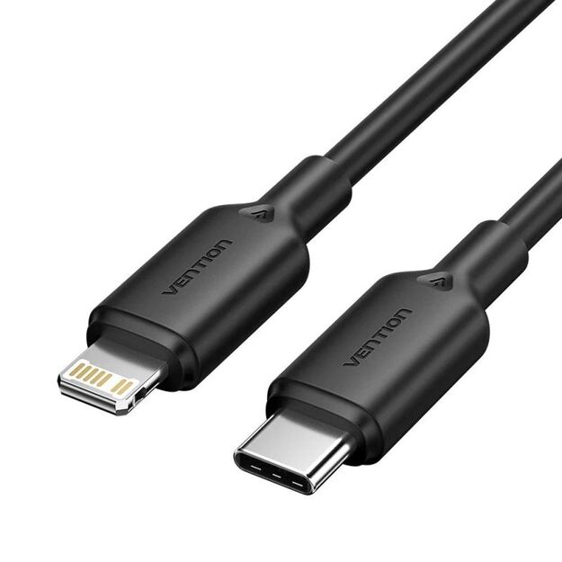 USB-C to Lightning Cable 3A 480Mbps 1m Black