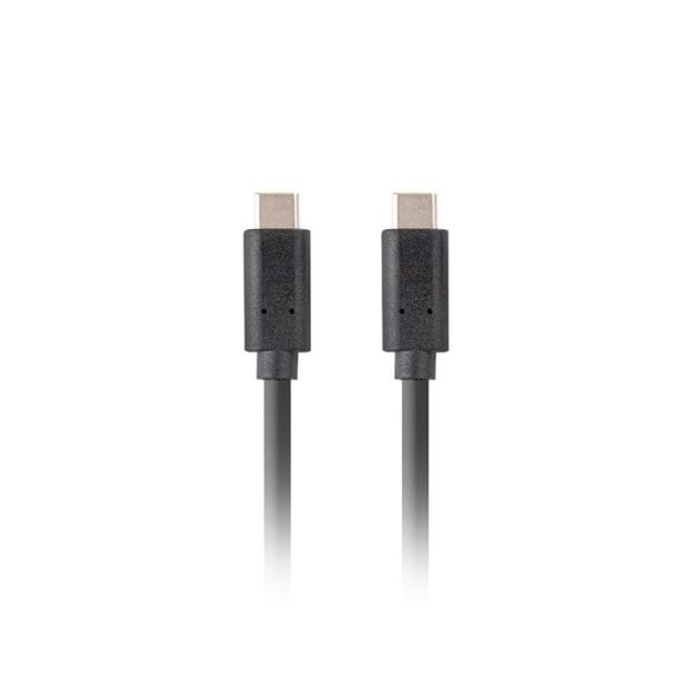 LANBERG CABLE USB-C M/M 3.2 GEN2 1M 10GB/S PD100W CA-CMCM-32CU-0010-BK