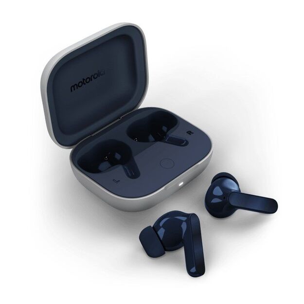 Motorola Moto buds Blueberry headphones