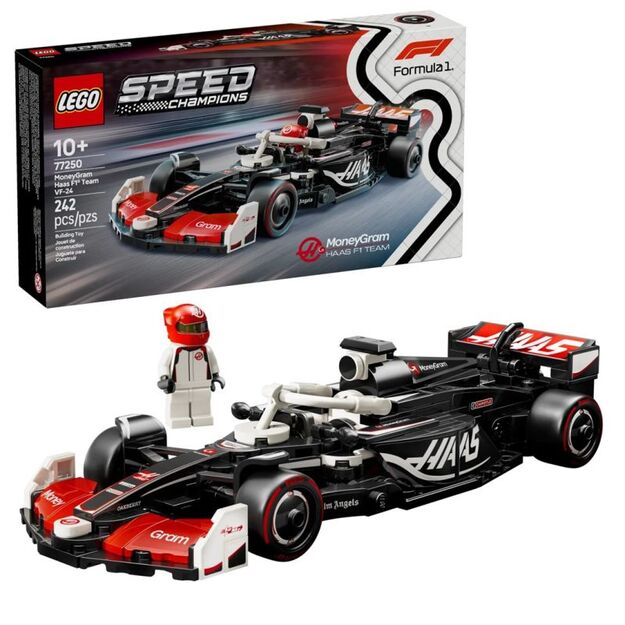 LEGO Speed Champions 77250 F1&reg; MoneyGram Haas Team VF-24