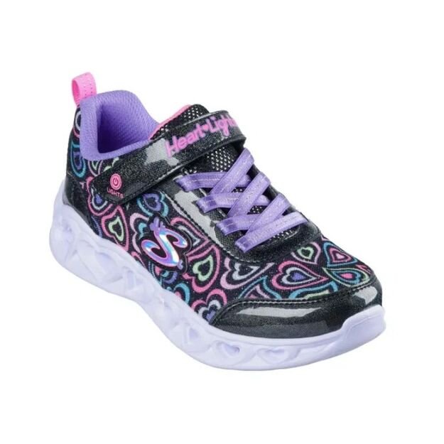 Skechers S-Lights Heart Lights-Boogie Love 303257L-BKMT Black/Multi